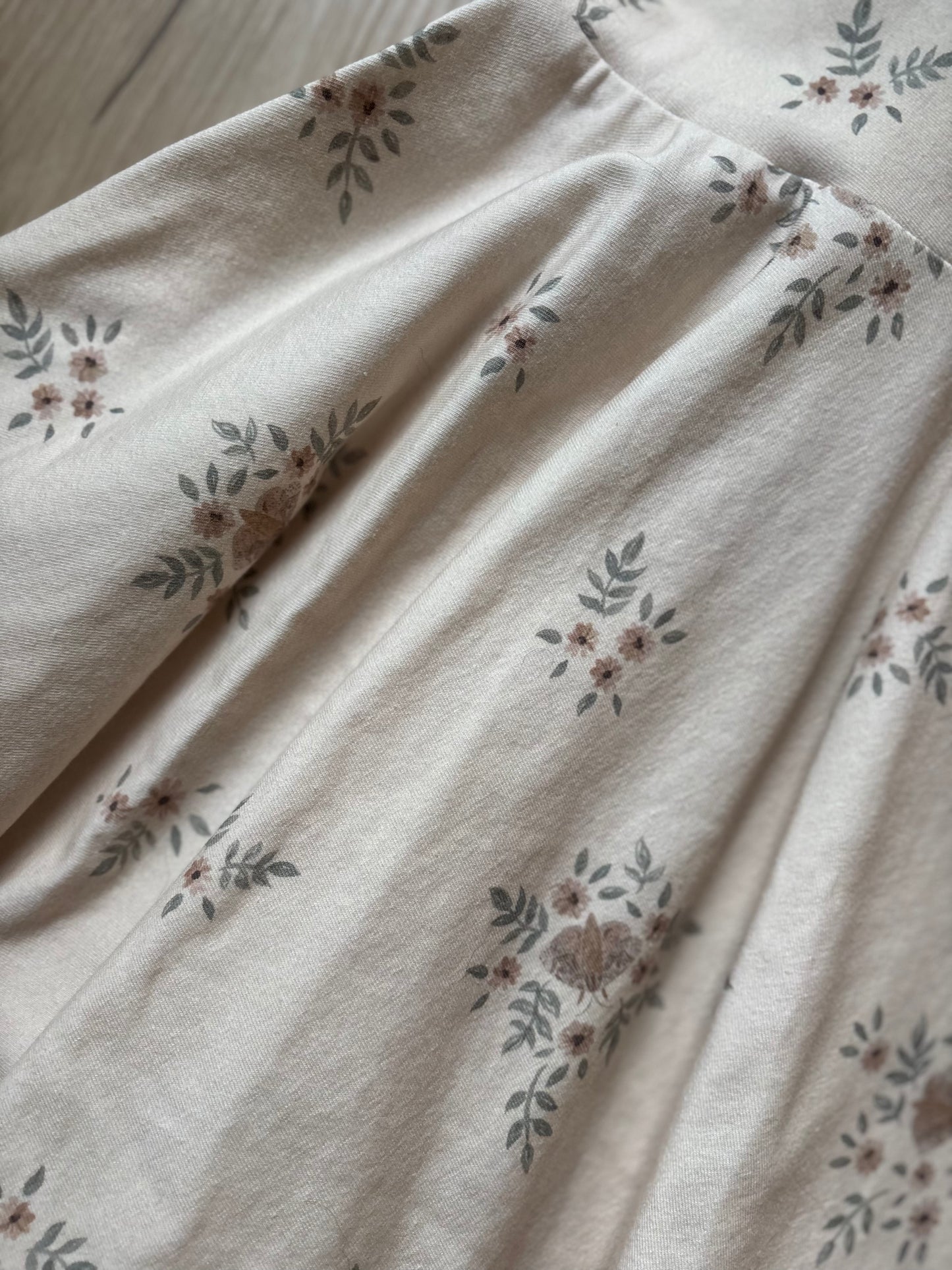 4T Organic twirl dress with tie back