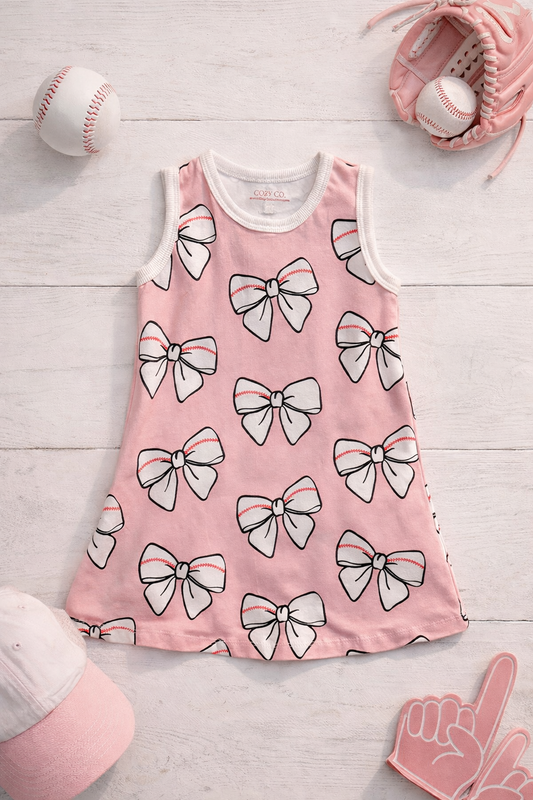 Baseball bows Everyday dress