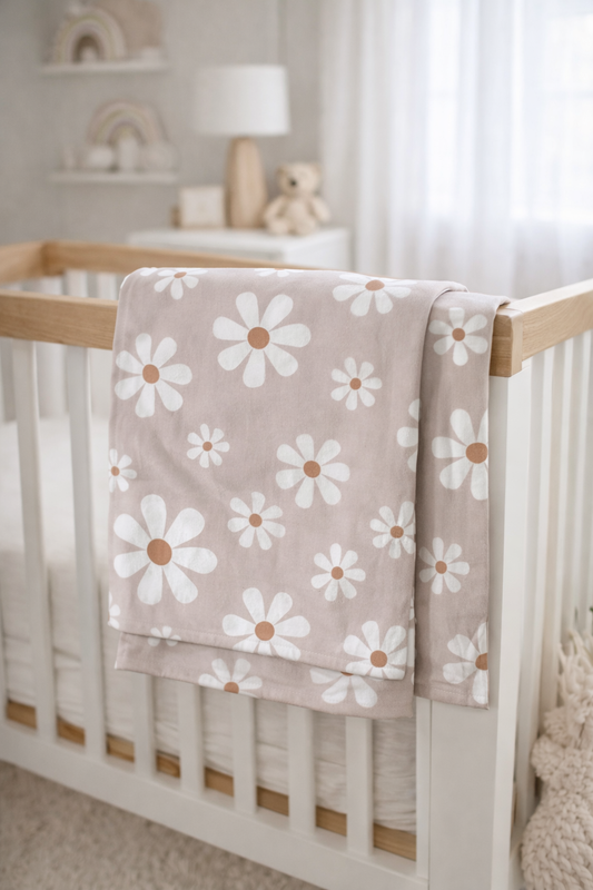 Boho Floral Swaddle