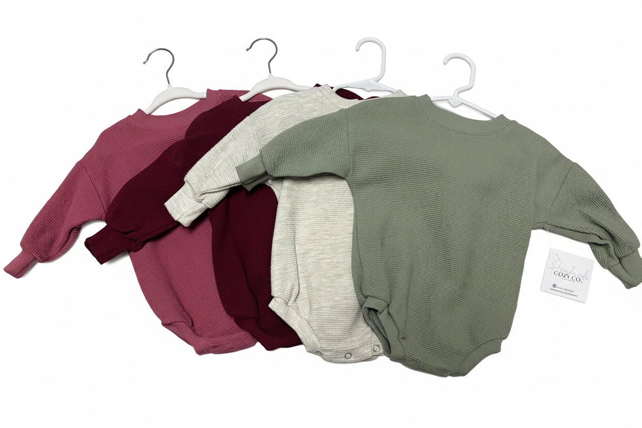 Size 6-9 Sweater Rompers (girls)
